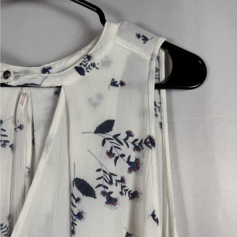 Free People White Floral Mini Dress - Picture 6 of 14